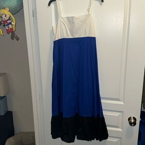 Kate Spade Colorblock Al Fresco Midi Dress - NWOT - Large